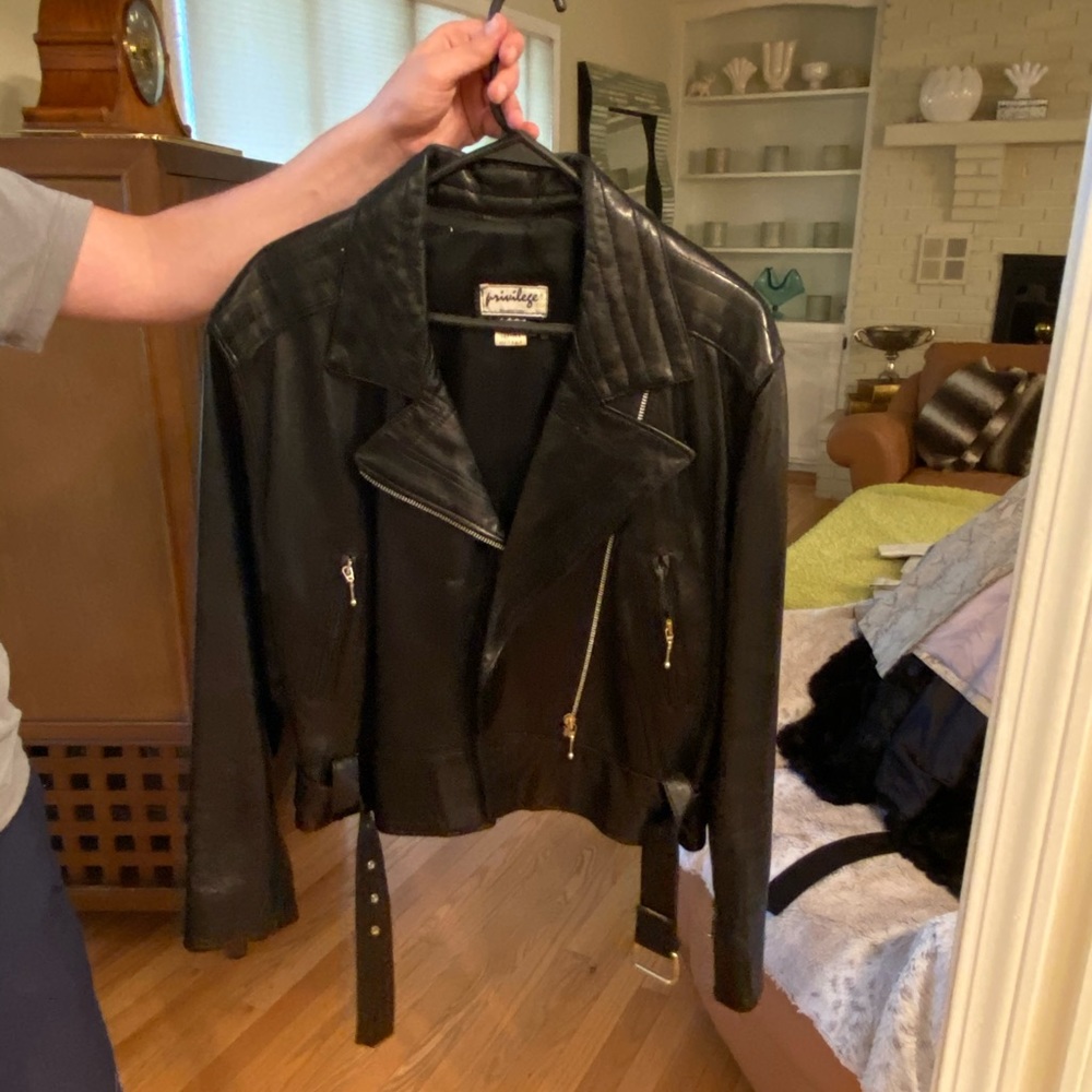 Vintage Leather Jacket (80’s)